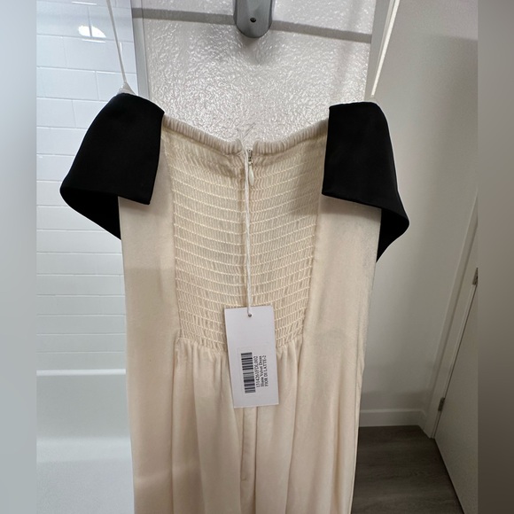 RARE Reformation Illiana white velvet bridal dress - Picture 7 of 12